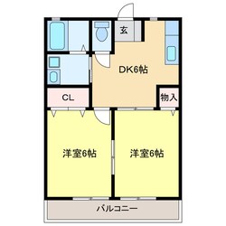 サンワハイムの物件間取画像